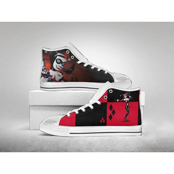 Joker Harley Quinn High Top Sneakers