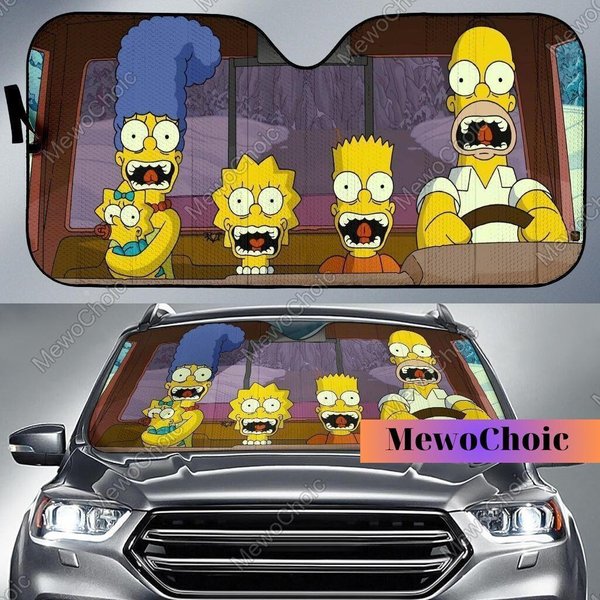 The Simpsons Car Sun Shades, The Simpsons Car-image