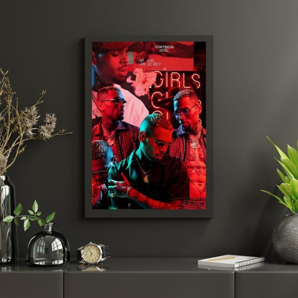 Chris Brown Poster, Album Cover Poster-image