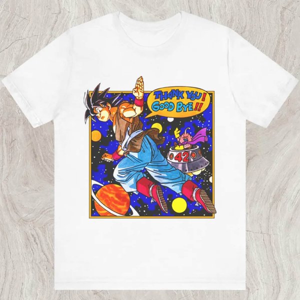 Akira Toriyama Drag0N_Ball Goku Thank You Goodbye Shirt-image