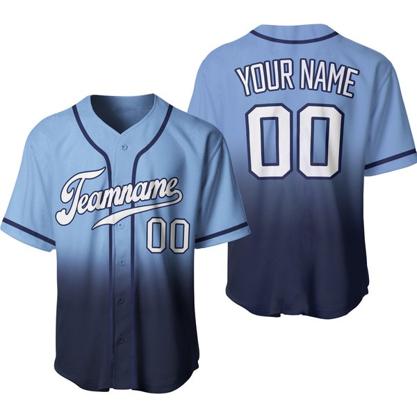 Custom Gradient Baseball Jersey-image