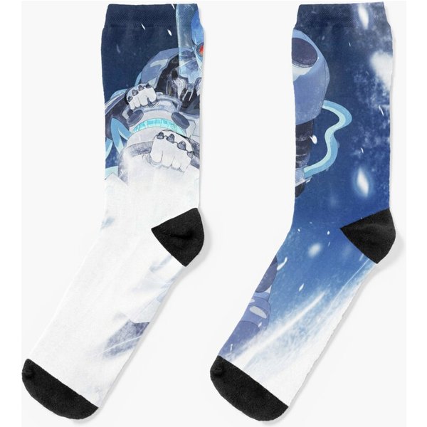 Mr Freeze Socks-image
