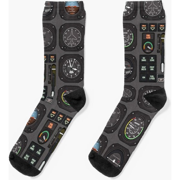 Pilot Flight Instruments Socks