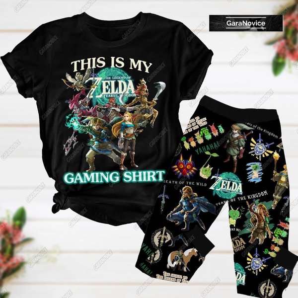 Zelda Pajamas Set, The Legend Of Zelda Womens Pajamas