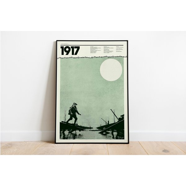 1917 (2019) Movie Framed Poster-image