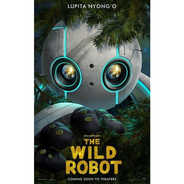 The Wild Robot 2024 Movie Poster-image