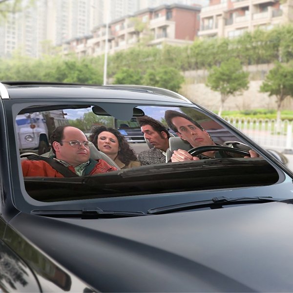 Car Windshield Sunshade Seinfeld-image