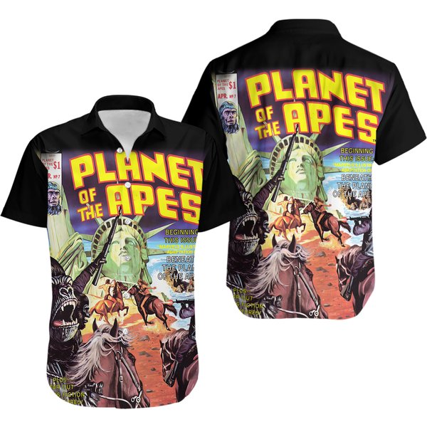 Planet Of The Apes Hawaiian Shirt-image