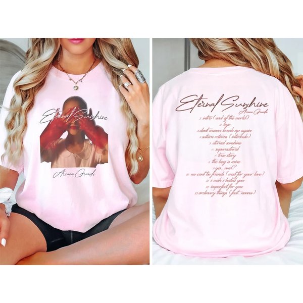 Ariana Grandes 2024 Eternal Sunshine Shirt, Ariana Grandes Album Fan Gift Shirt-image