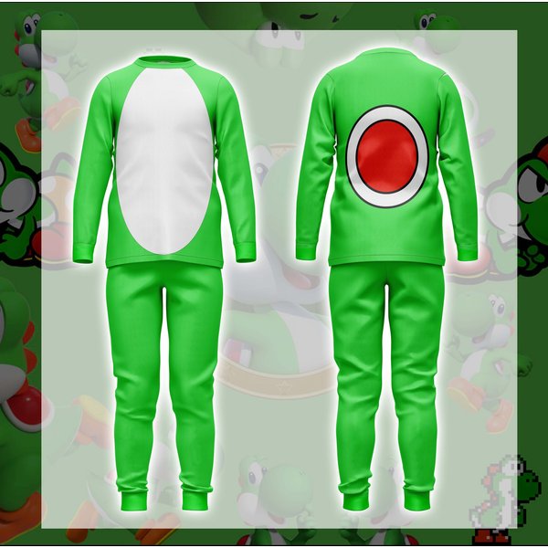 Yoshi Mario Pajamas, Yoshi Super Mario Bros Cosplay-image