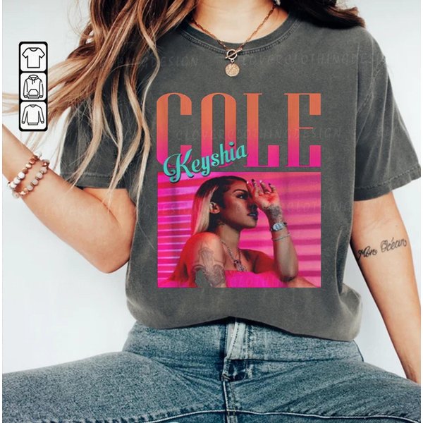 Keyshia Cole Shirt, The Love Hard Tour 2024 Vintage Shirt-image