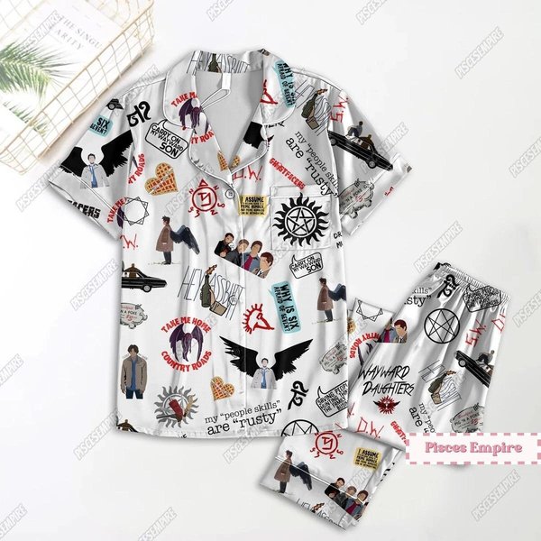 Supernatural Pajamas Set - Holiday Design-image