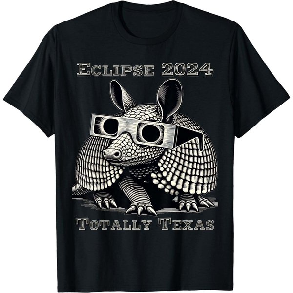 Eclipse 2024 Totally Texas T-Shirt-image