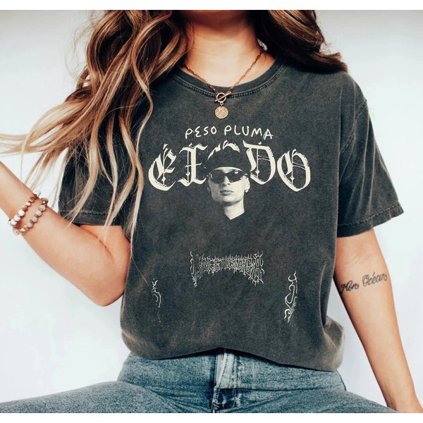 Peso Pluma World Tour Shirt, Peso Pluma 2024 Concert Shirt-image