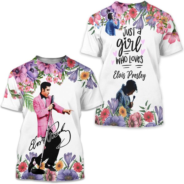 Elvis Presley Tour 3D T-Shirt-image