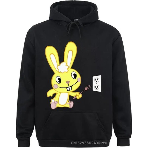 Happy Tree Friends Hoodie, Happy Tree Friends Cuddles Cartoon Hoodie-image