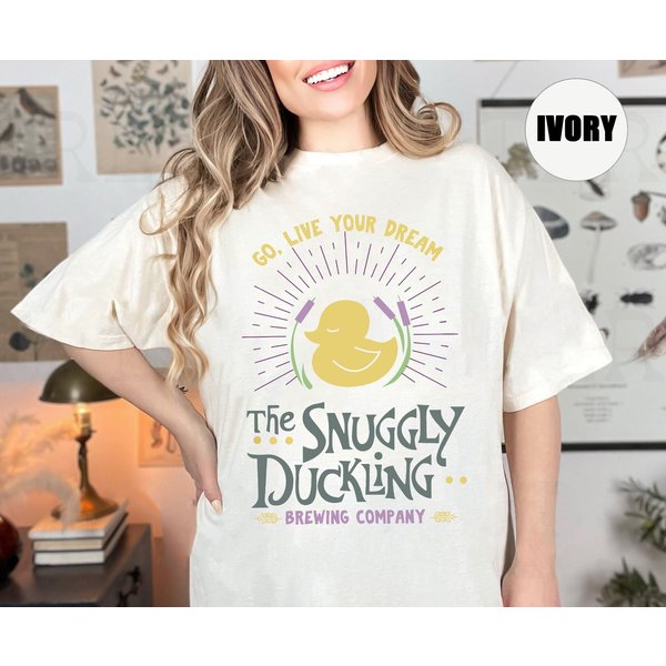 Vintage Snuggly Duckling T-Shirt-image
