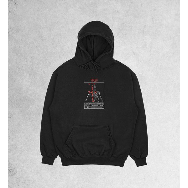 Cactus Jack Rodeo Hoodie, Cactus Jack Skeleton Hoodie-image