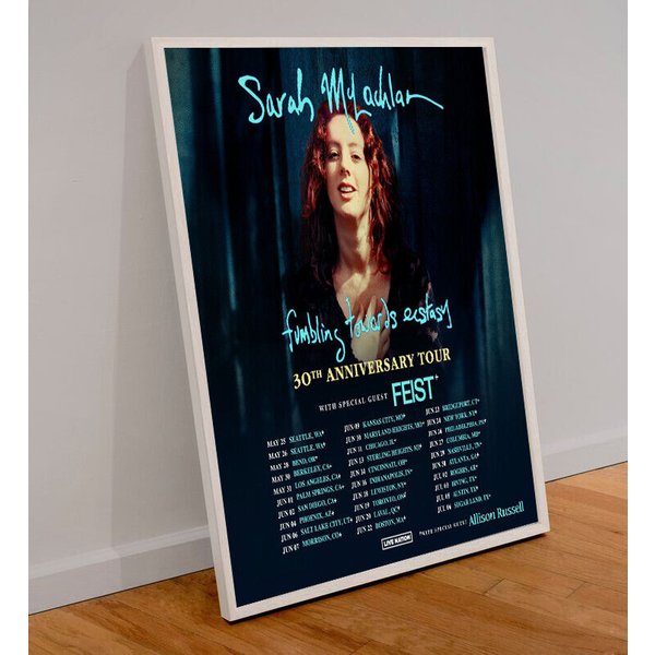 Sarah Mclachlan 2024 Tour Poster-image