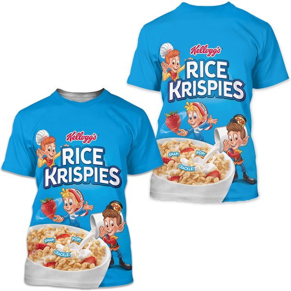 Kelloggs Rice Krispies Cereal T-Shirt-image