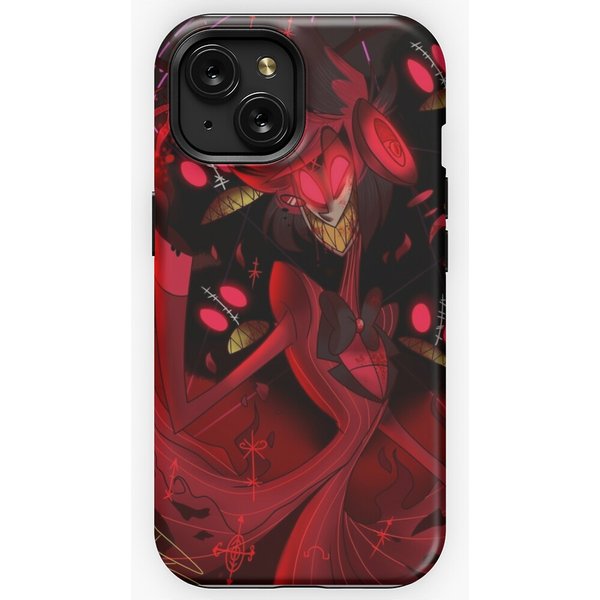Alastor Hazbin Hotel Iphone Case, Hazbin Hotel Fan Gift-image