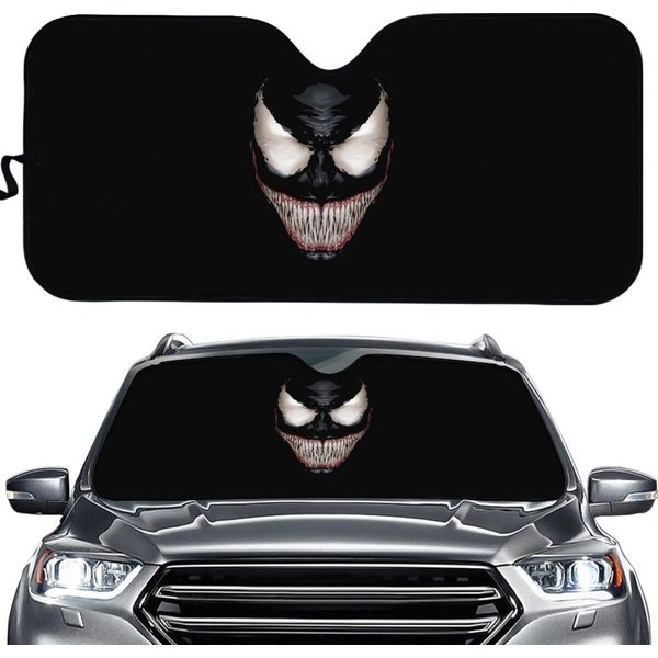 Venom Car Sun Shade, Superhero Car Accessories