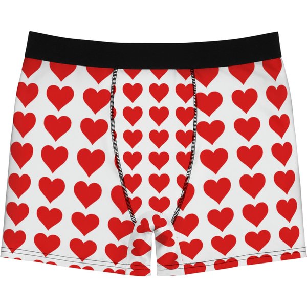 Men's Boxer Briefs Full Of Hearts