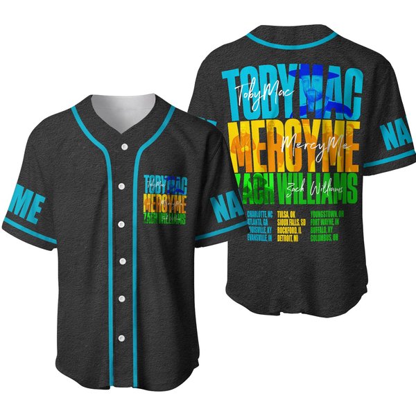 Tobymac Mercyme And Zach Williams Tour Baseball Jersey-image