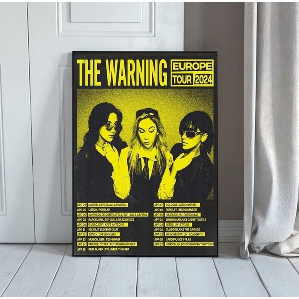 The Warning Band Europe Tour 2024 Poster-image