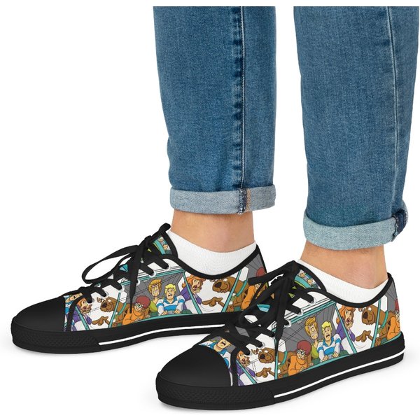 Scooby Dooby Doo Mystery Machine Gang Cartoon Sneakers-image