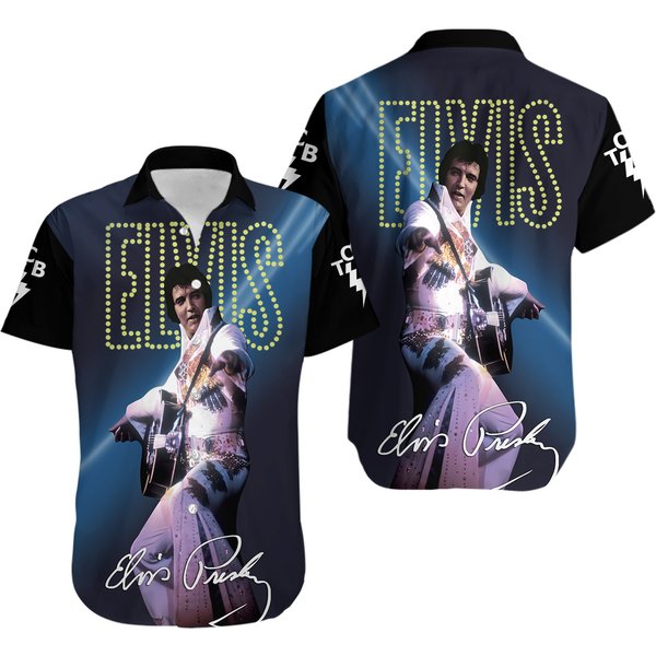 Elvis Presley The King Hawaiian Shirt-image