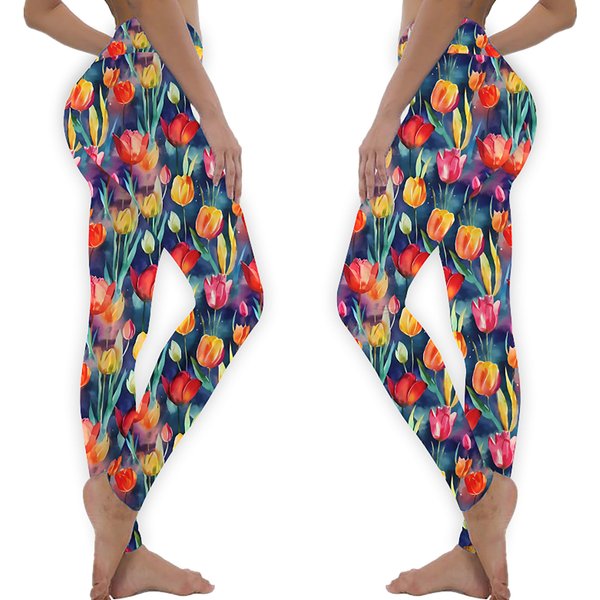 Fun And Flirty Tulip Leggings