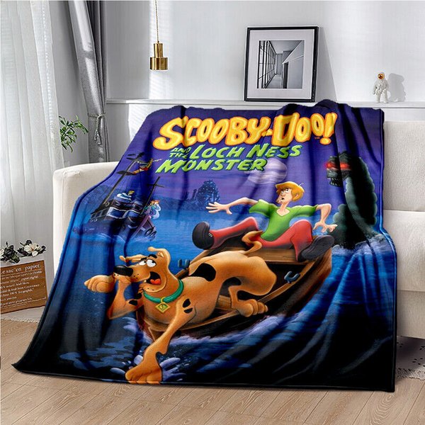 Scooby Doo And The Loch Ness Of Monster It's Time For Scooby Sofa Blanket Xmas-image