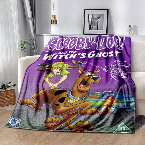Scooby Doo And The Witch's Ghost It's Time For Scooby Doo Sofa Blanket Christmas-image