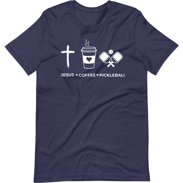 Jesus Coffee Pickleball T-Shirt-image