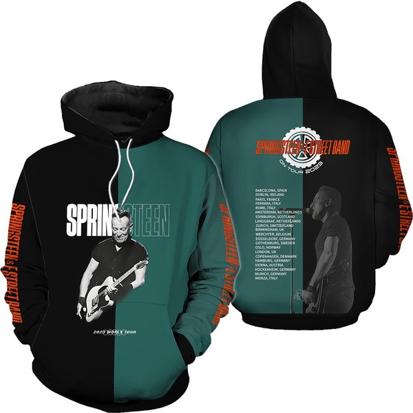 Bruce Springsteen Band Style Fan Choice 3D Hoodie-image