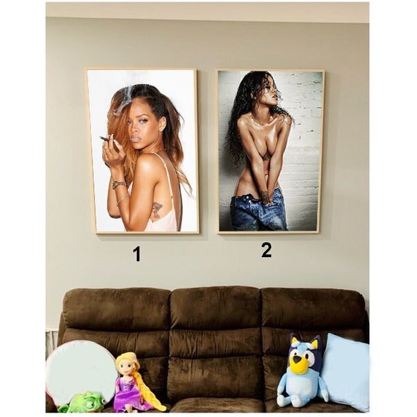 Rihanna Music Wall Art Room Decor Poster-image