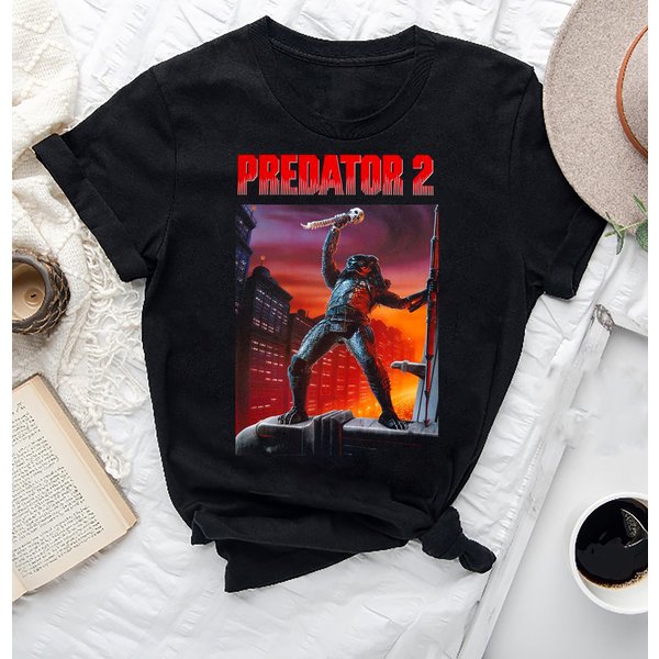 Predator 2 Action Movie 1990 T-Shirt, Predator Shirt Fan-image