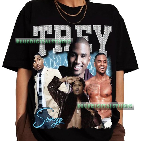 Vintage Trey Songz Tshirt, Bootleg Shirt-image