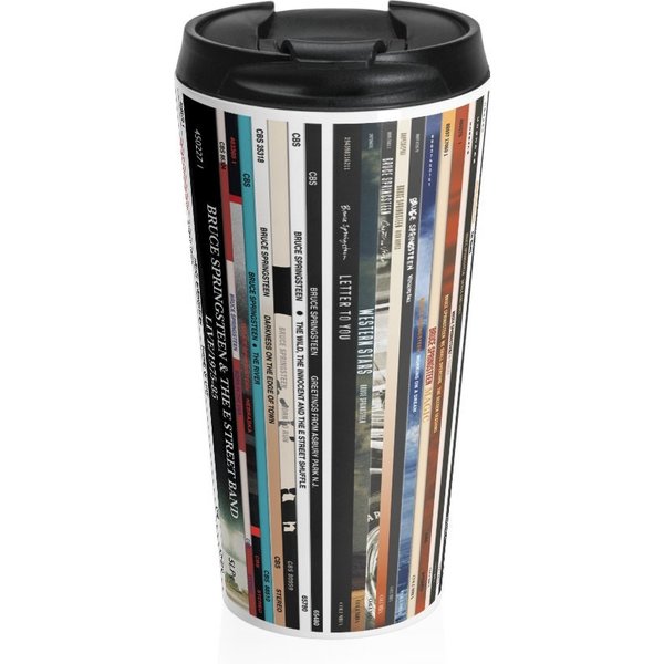 Bruce Springsteen Albums Stainless Steel Travel Mug-image