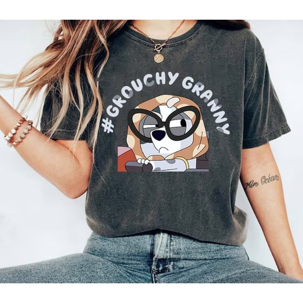 Blueydad Grouchy Granny Shirt, Muffin Grouchy Granny Shirt-image
