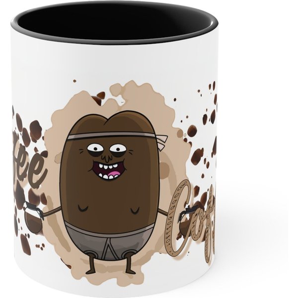 Regular Show Coffee Bean Coffee? Cartoon Mugs Pots Accent Coffee Mug-image