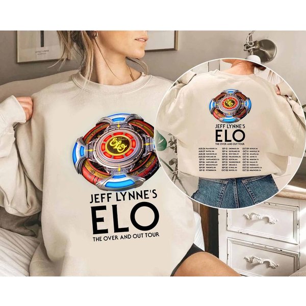 Jeff Lynne's Elo - The Over And Out Tour 2024 Sweatshirt