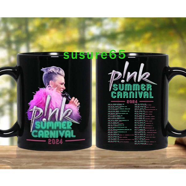Pink Singer Summer 2024 Tour Coffee Mug