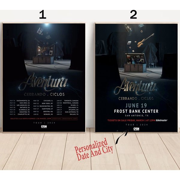 Custom 2024 Aventura Tour Poster-image