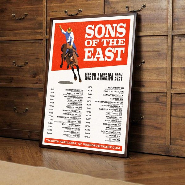 Sons Of The East Usa & Canada 2024 Music Tour Poster-image