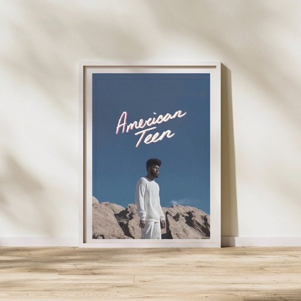Khalid Poster, Aesthetic Poster, Vintage Poster-image