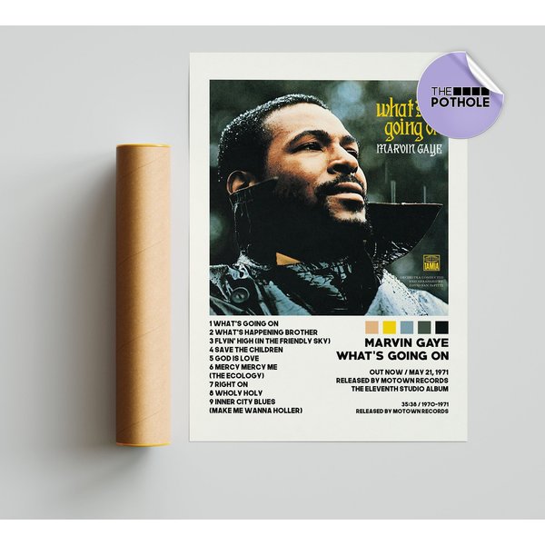 Marvin Gaye Posters, What's Going Poster-image