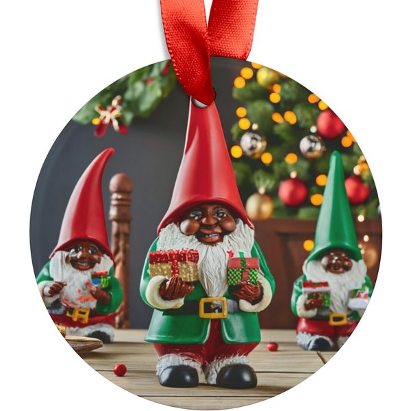 Black Gnome #18, African American Christmas-image
