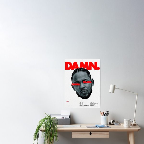 Kendrick Lamar Damn. Poster-image